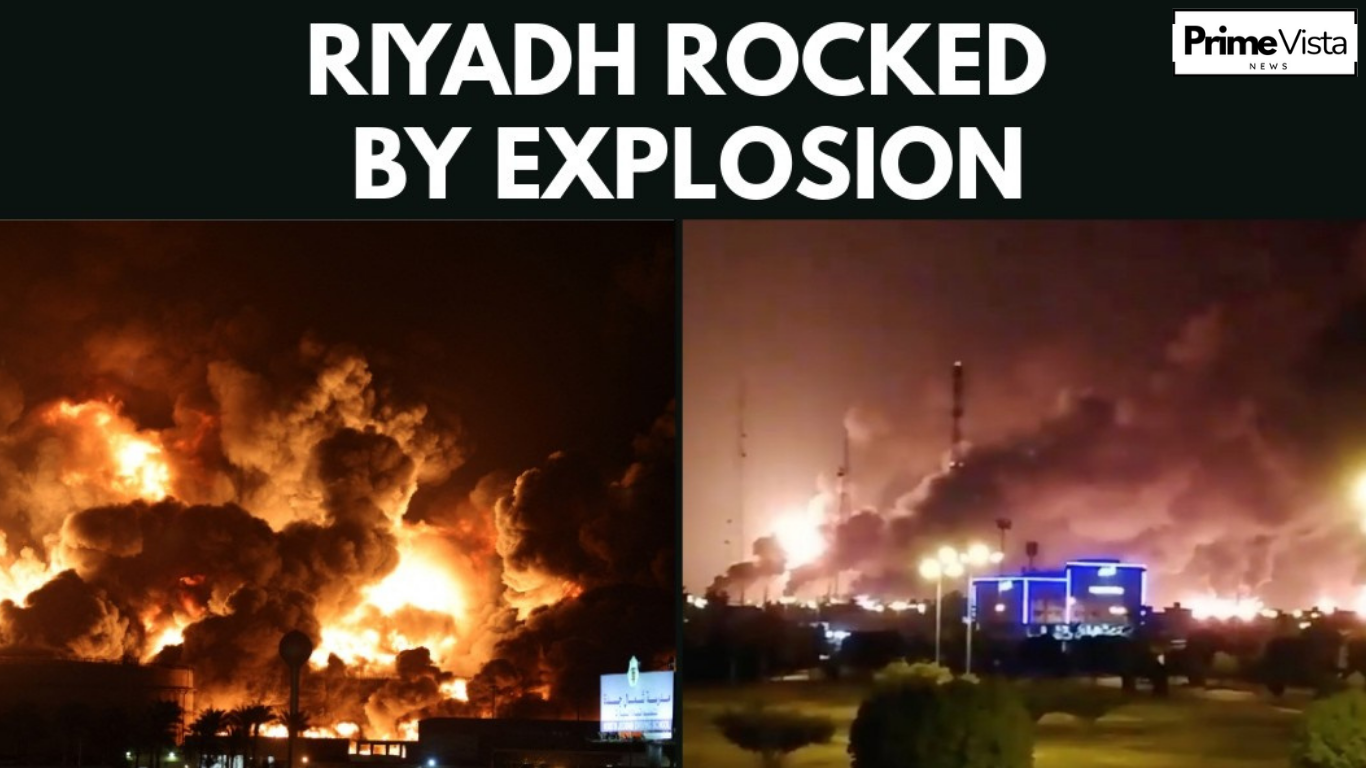 Explosion causes chaos in Riyadh
